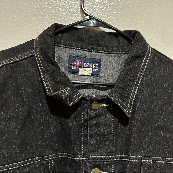 HB Sport Harbor Bay Vintage Denim Jacket Soze 3X - Picture 3 of 9